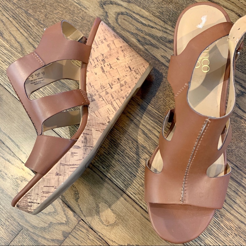 Franco Sarto wedge sandals